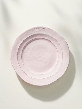 The Glenna Italian Earthenware Side Plates from Anthropologie in Pink Set of 3